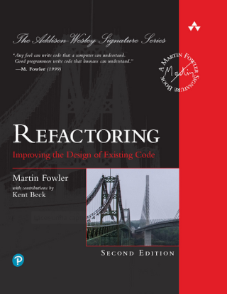 Portada de Refactoring: Improving the Design of Existing Code