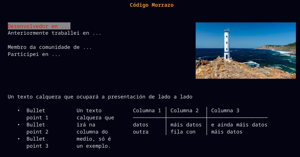 Imaxe de Konsole sen escalado de fontes